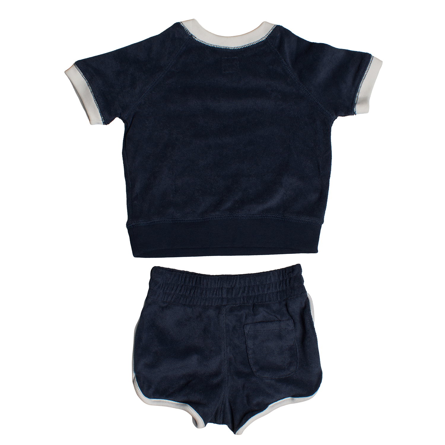 Conjunto T-Shirt + Calções Menino Azul