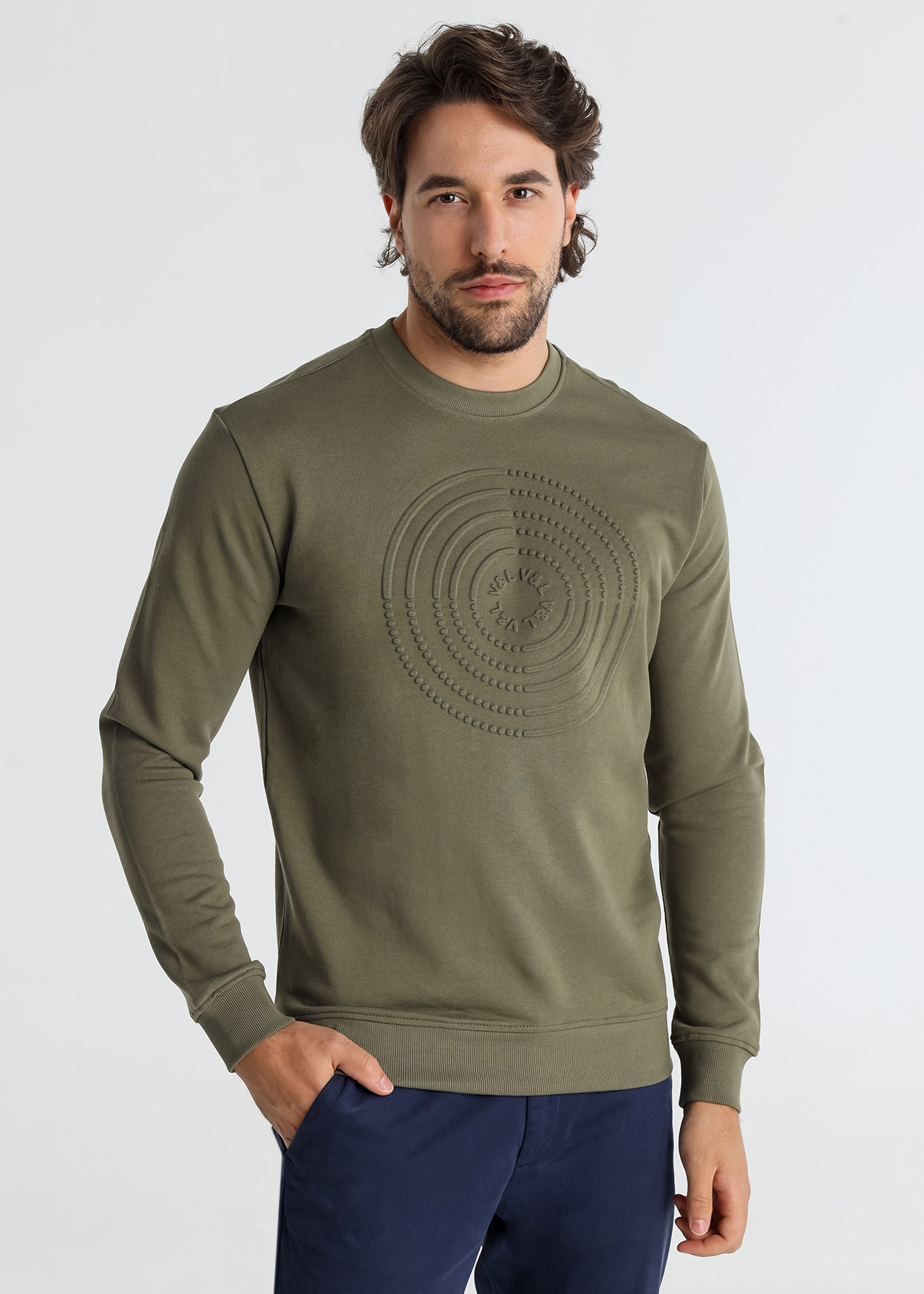 Sweatshirt Homem Verde