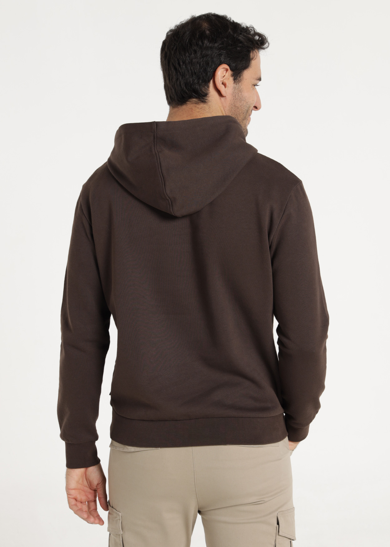 Sweatshirt Homem Castanho