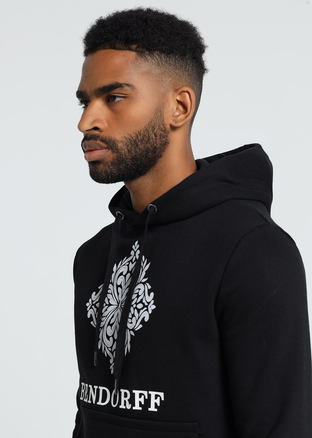 Sweatshirt com Capuz Preto