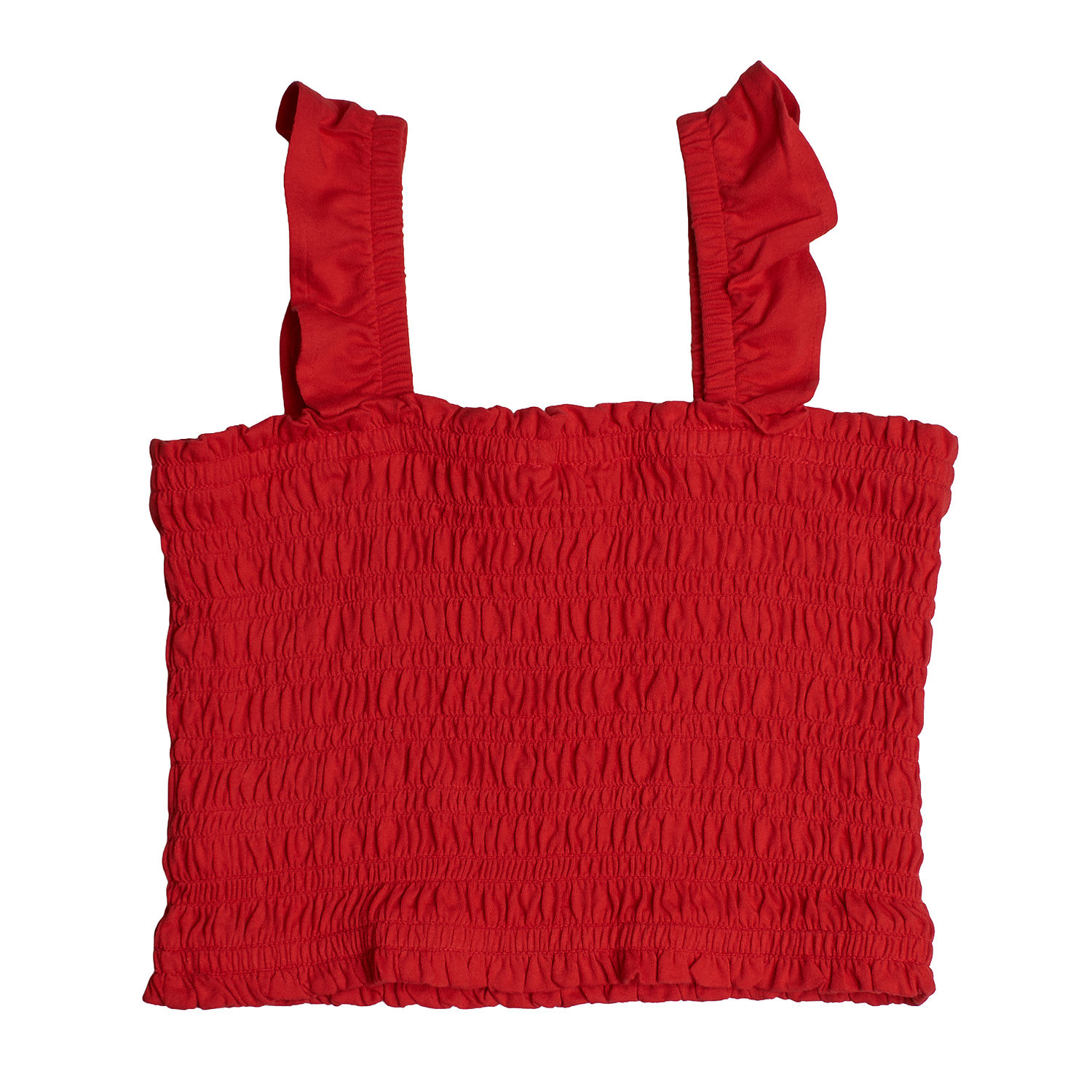 Top de Alças Menina Vermelho