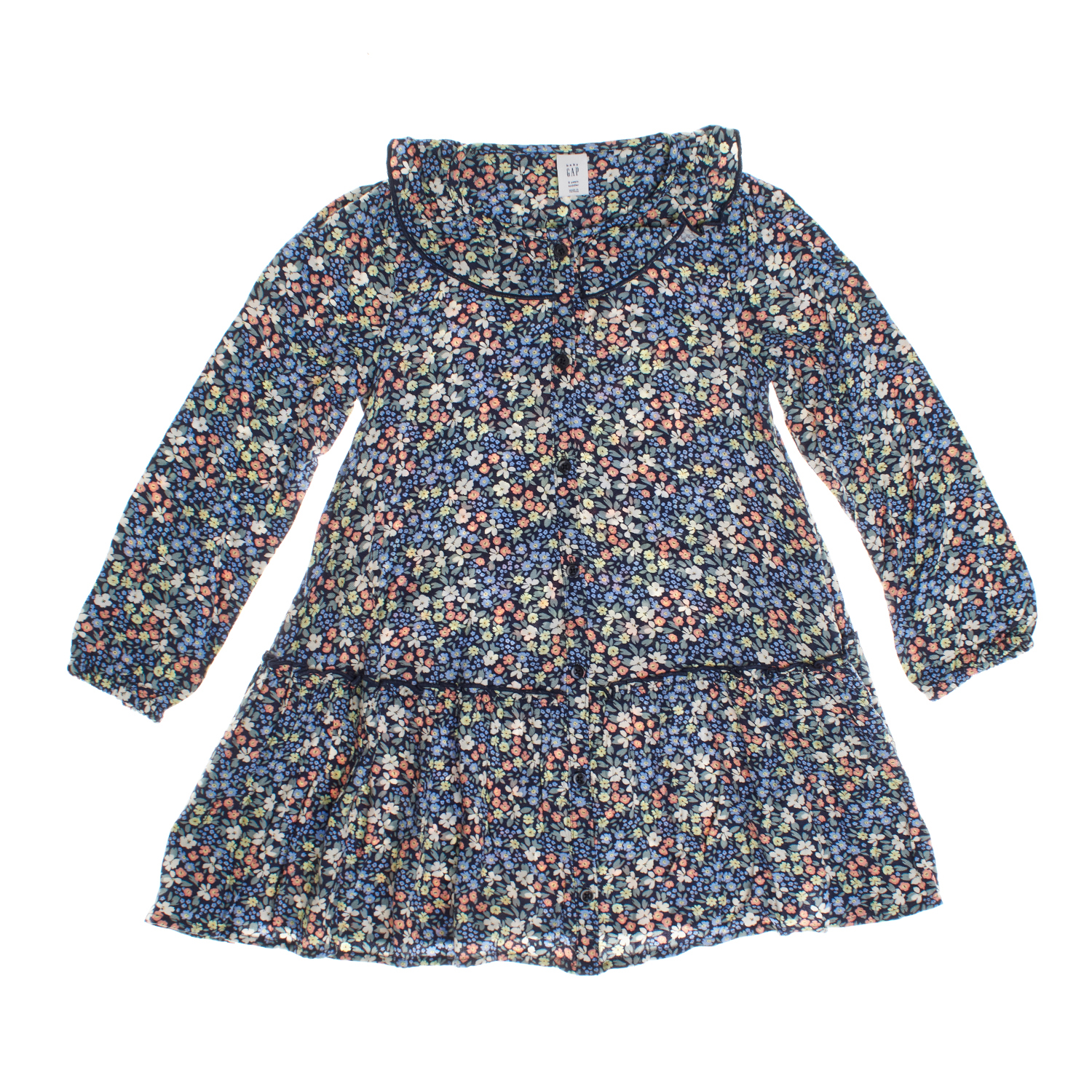 Vestido-Camisa Menina MultiCor
