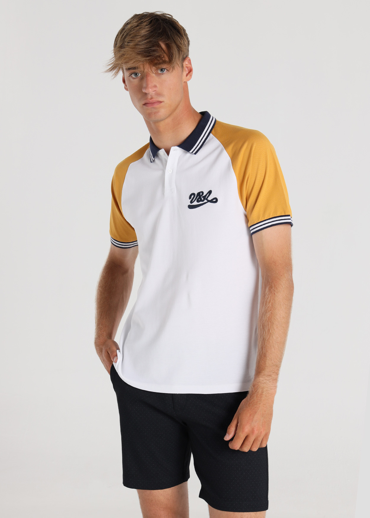 Pólo Homem Castanho