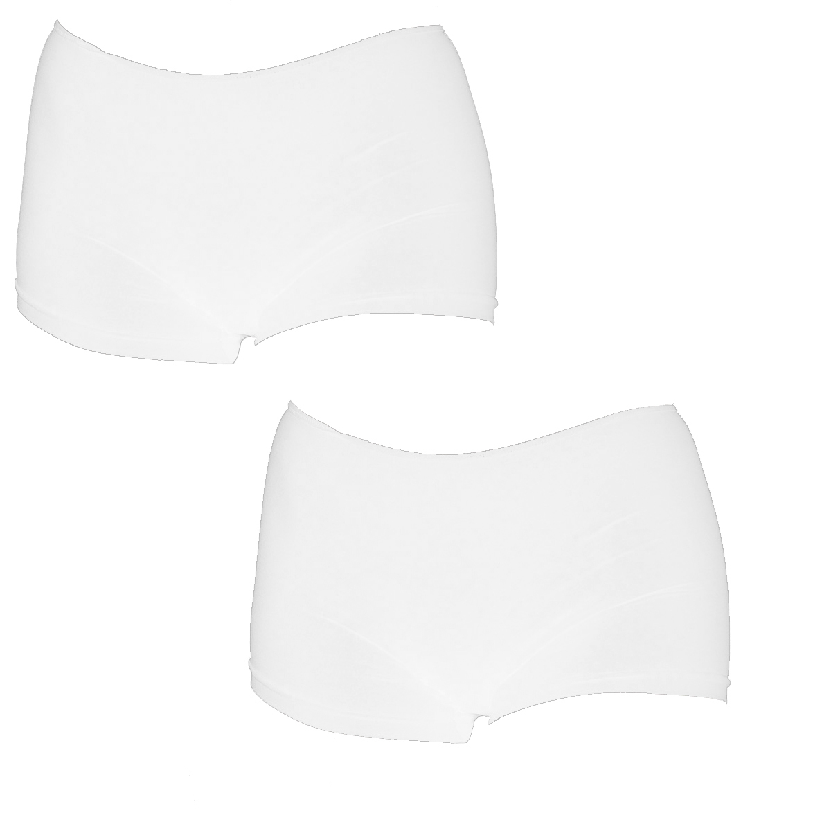 Pack 2 Boxers Femininos Branco