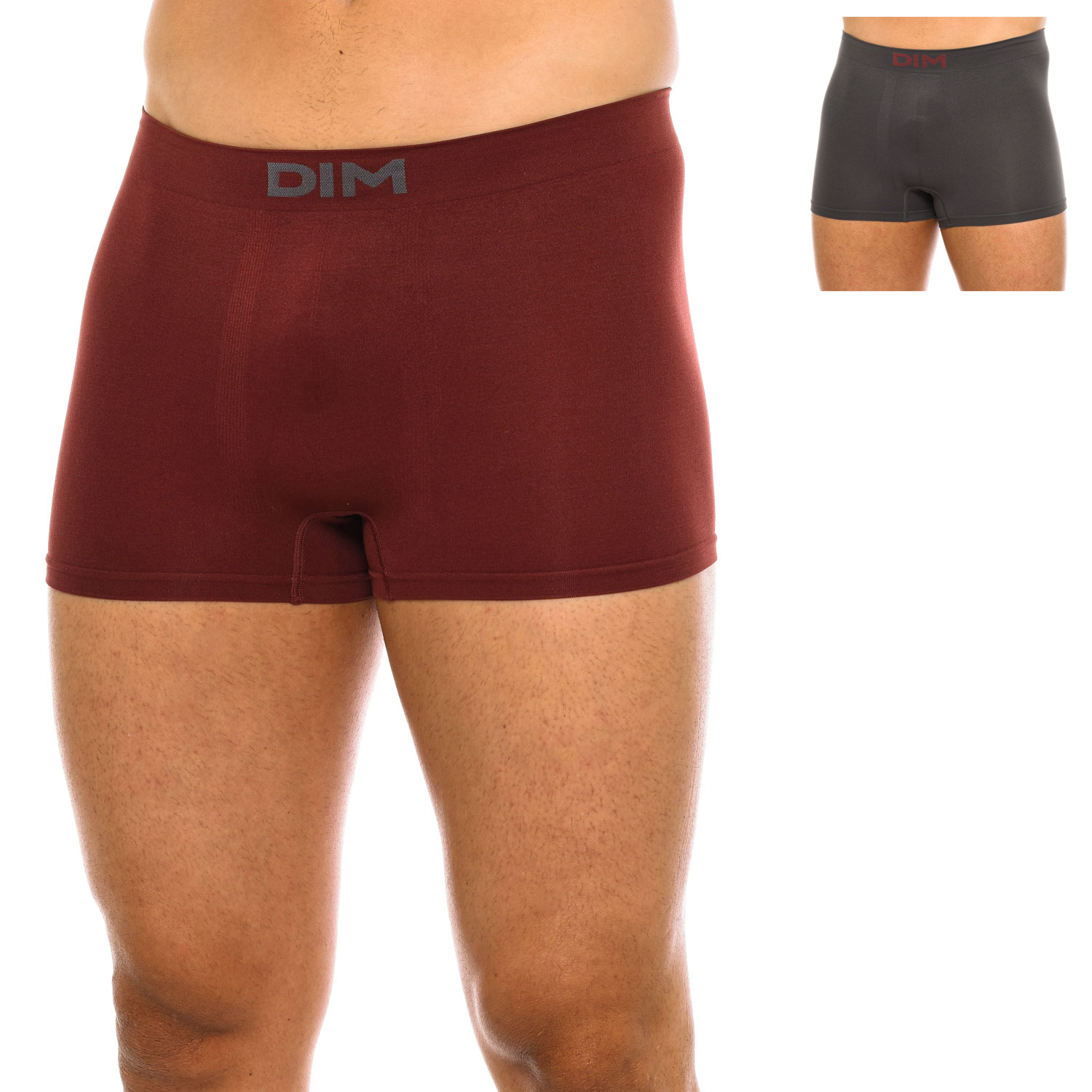 Pack 2 Boxers Homem Vermelho e Cinzento