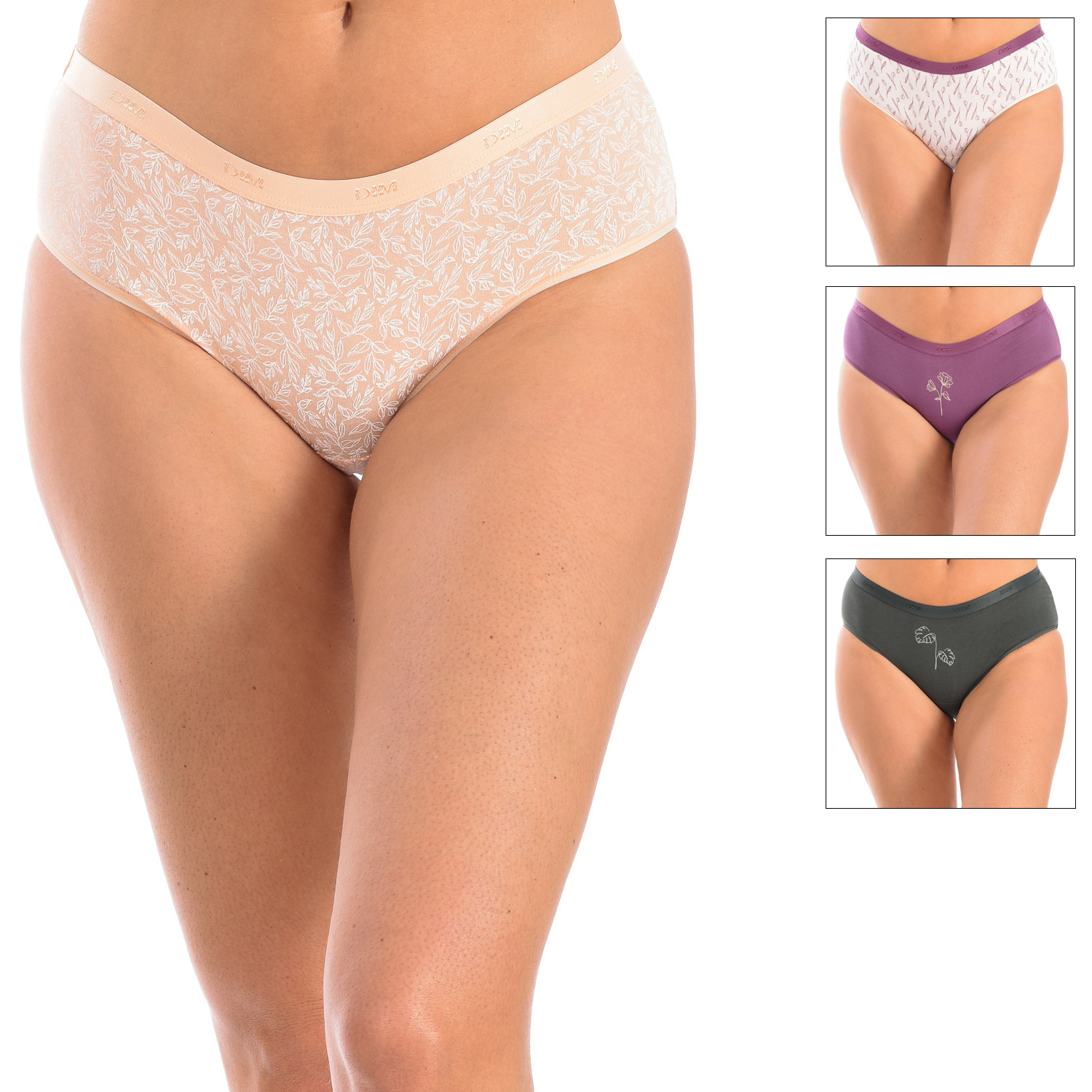 Pack 4 Culottes Senhora MultiCor