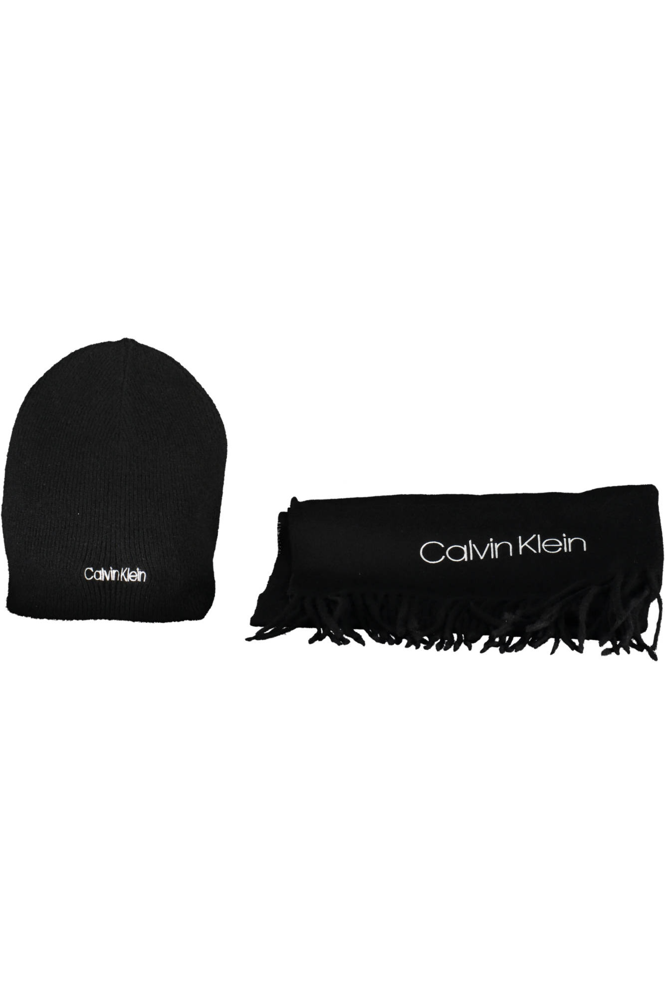Conjunto Cachecol e Gorro Homem Preto