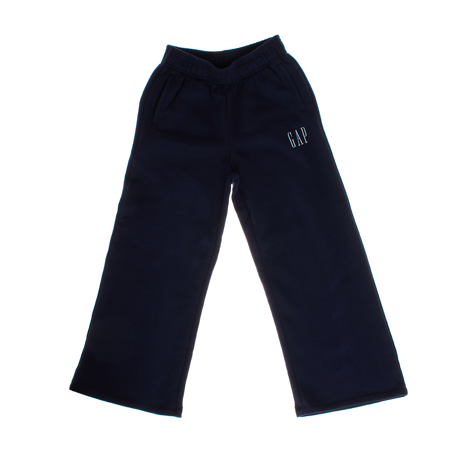 Calças Desportivas boca de sino Menina Azul