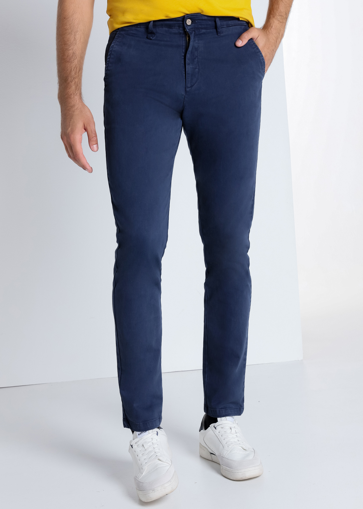 Calça Chino Slim Fit Azul
