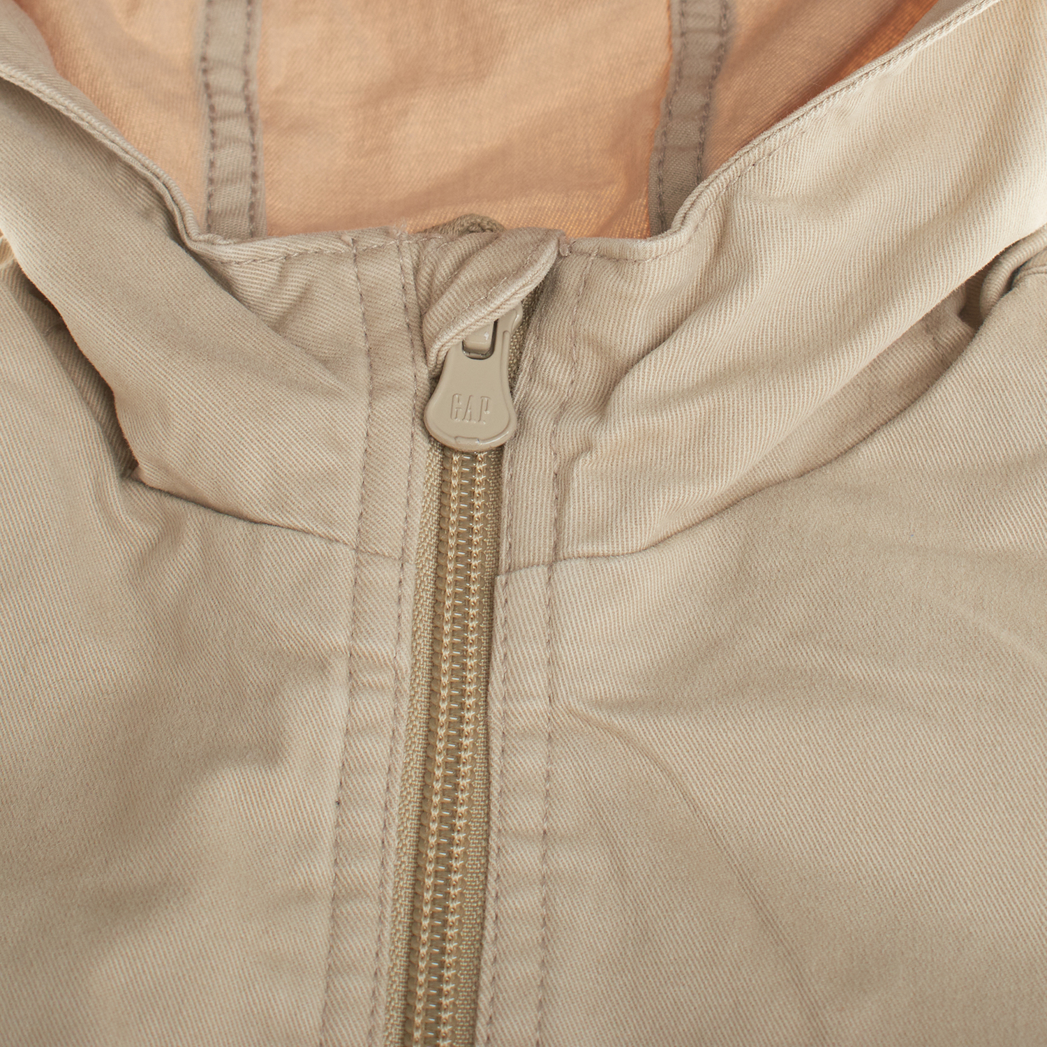 Casaco com capuz Menino Bege