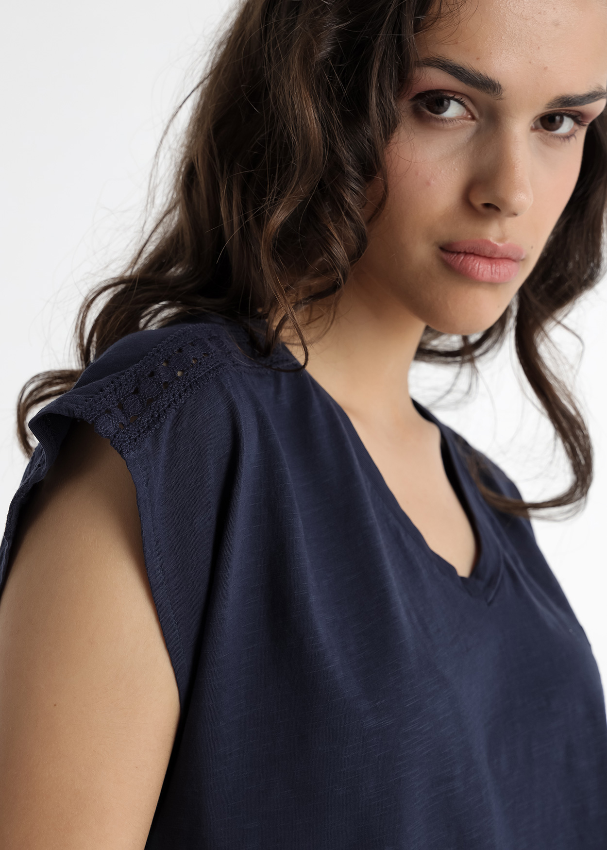 T-Shirt Senhora Azul