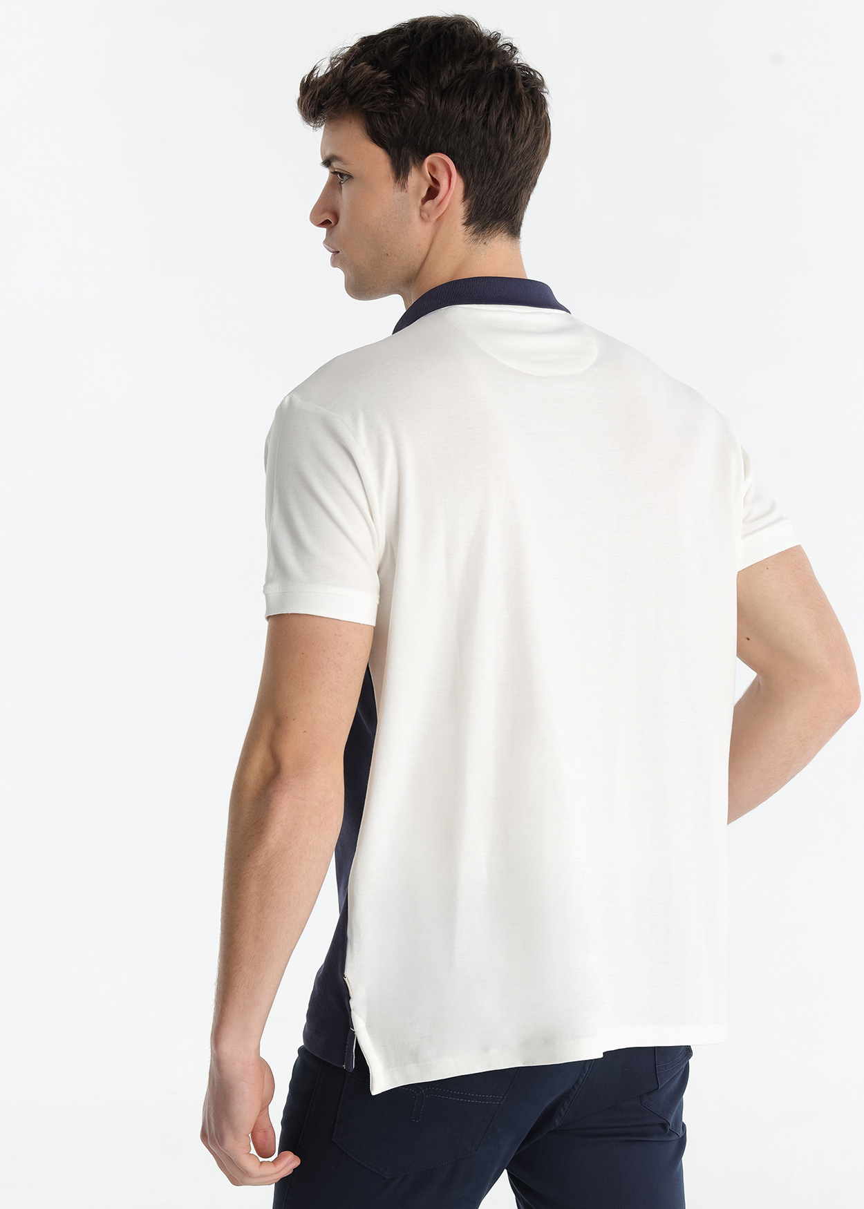 Pólo Block Homem Azul