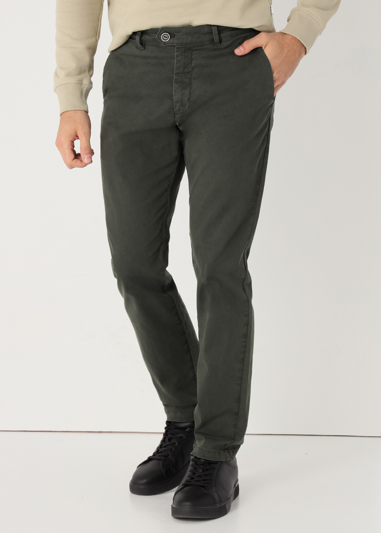 Calça Chino Slim Fit Verde