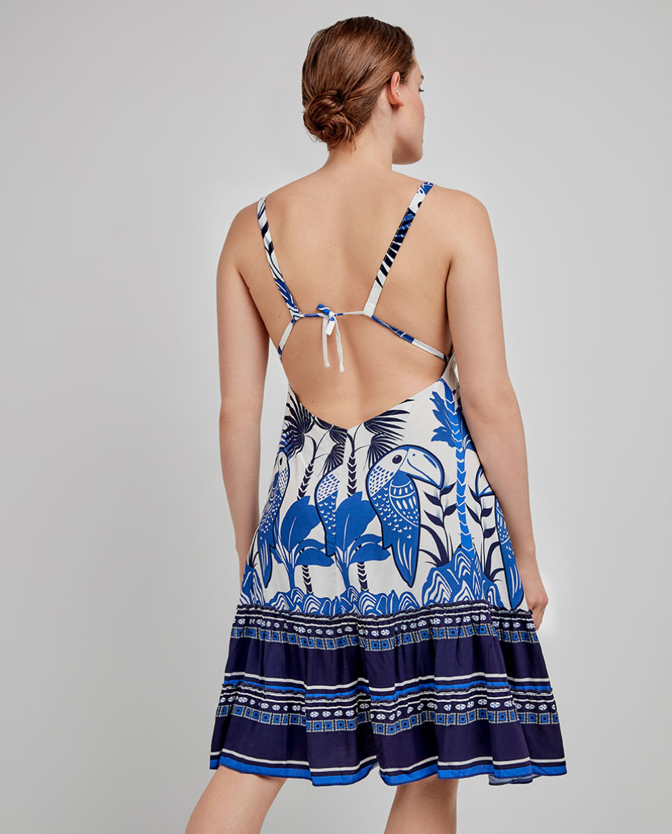 Vestido Curto MultiCor