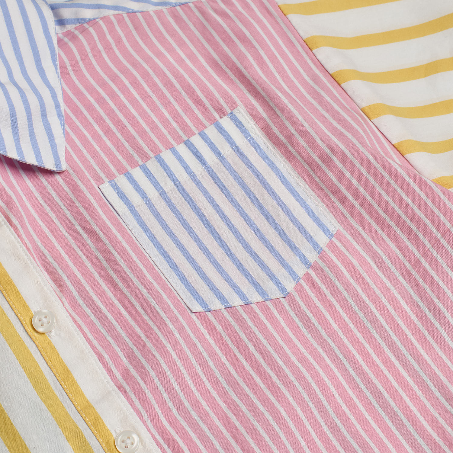 Vestido-Camisa Riscas Menina MultiCor