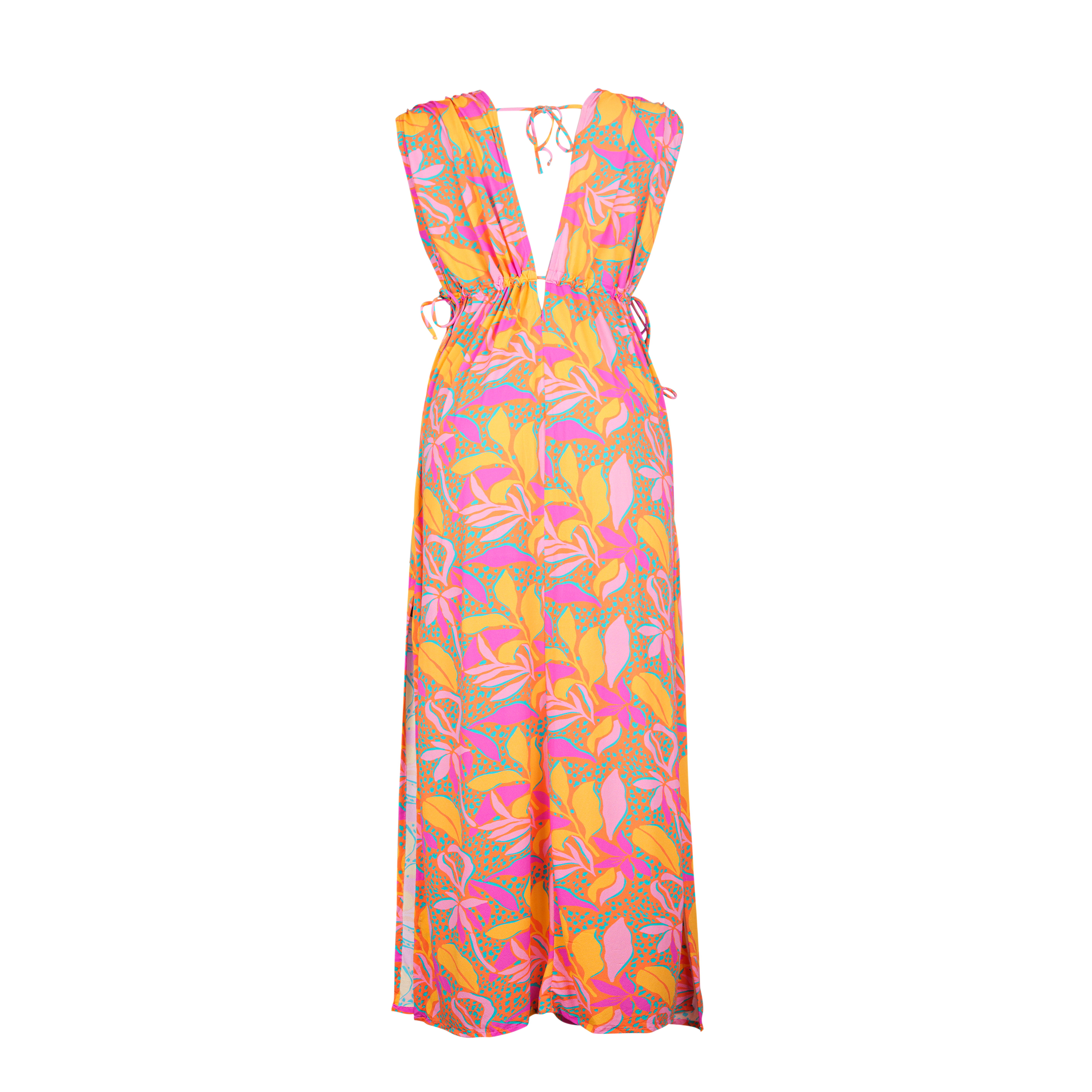 Vestido Comprido Soleil Rosa