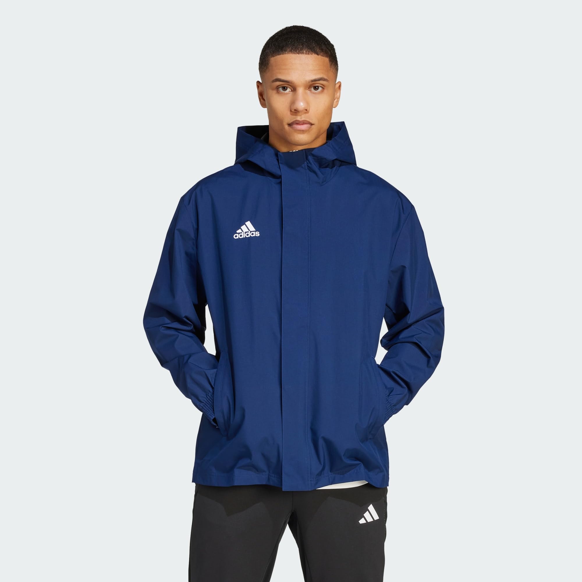 Casaco chuva Adidas Entrada 22 All-Weather Azul