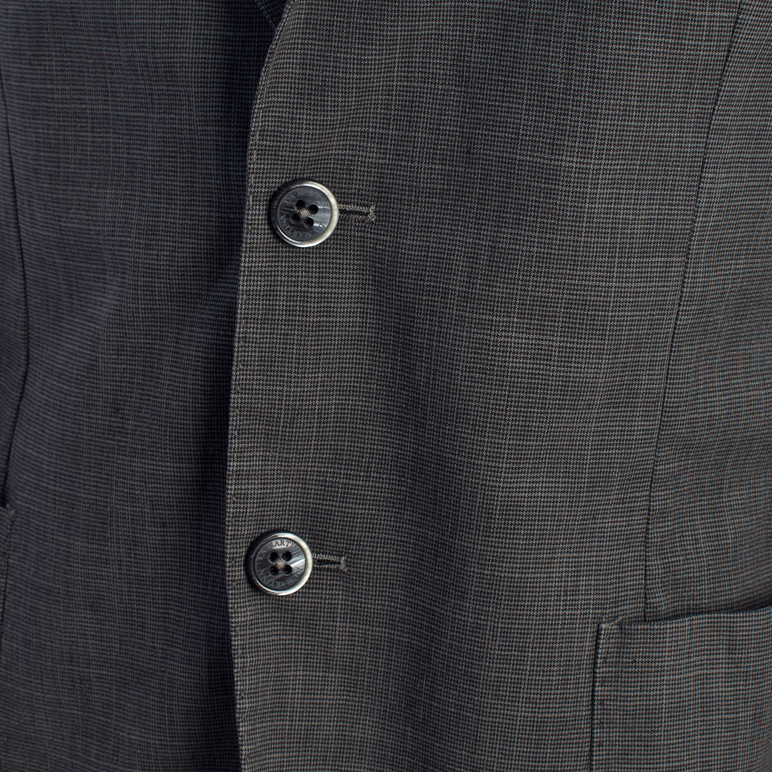 Blazer Homem Regular Fit Cinzento