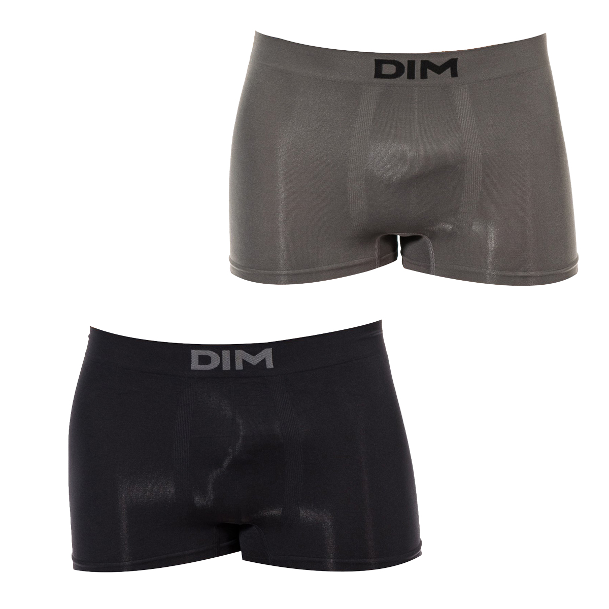 Pack 2 Boxers Homem Basic Cinzento e Preto