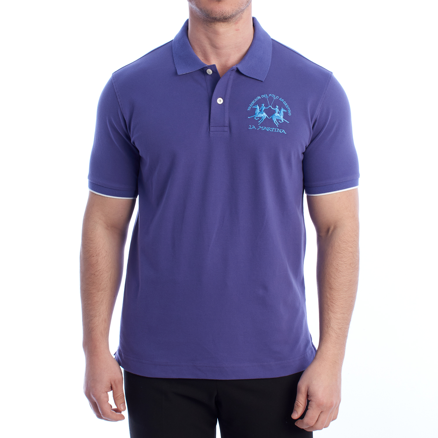 Pólo Homem Regular Fit Roxo