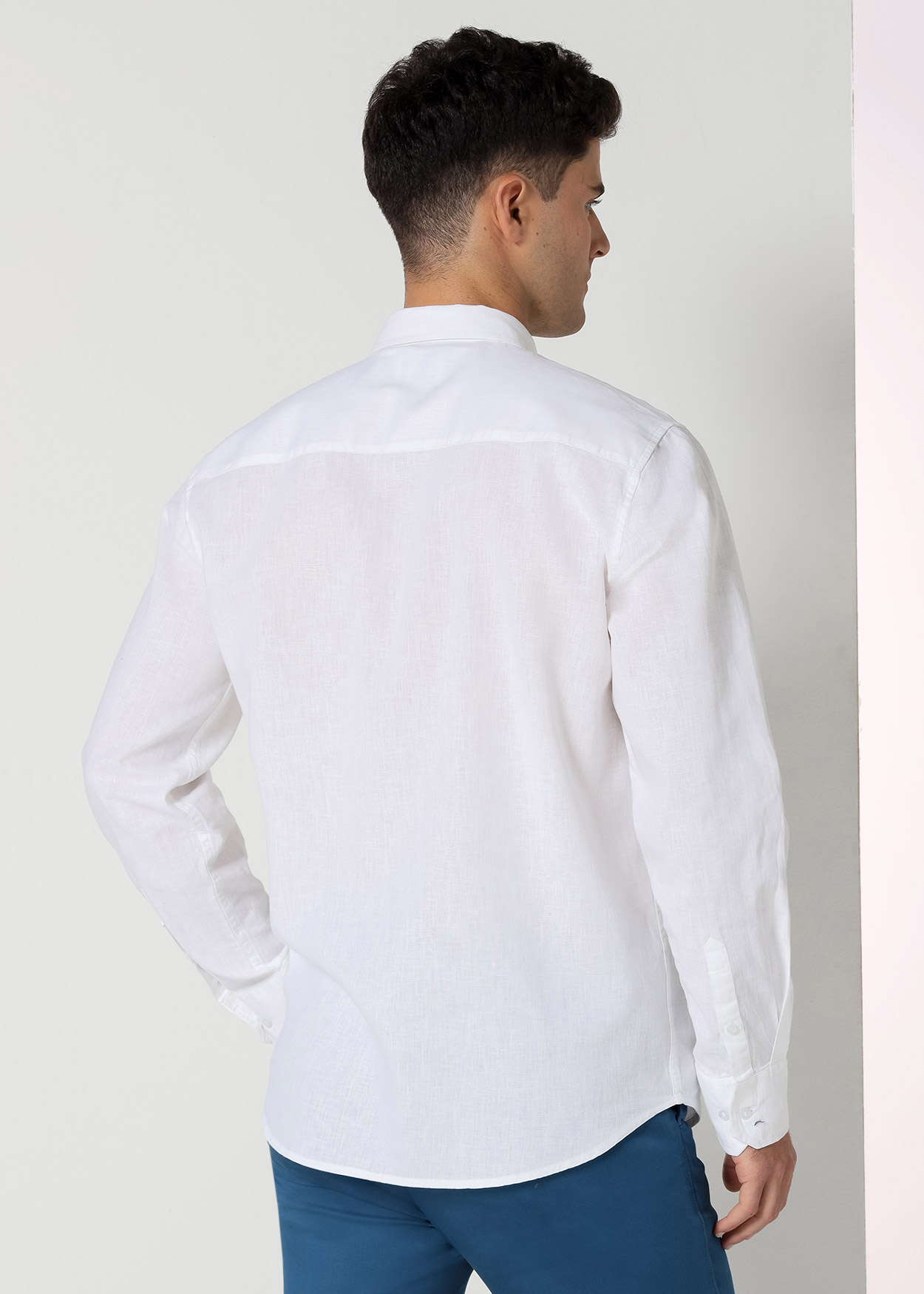 Camisa de manga comprida Branco