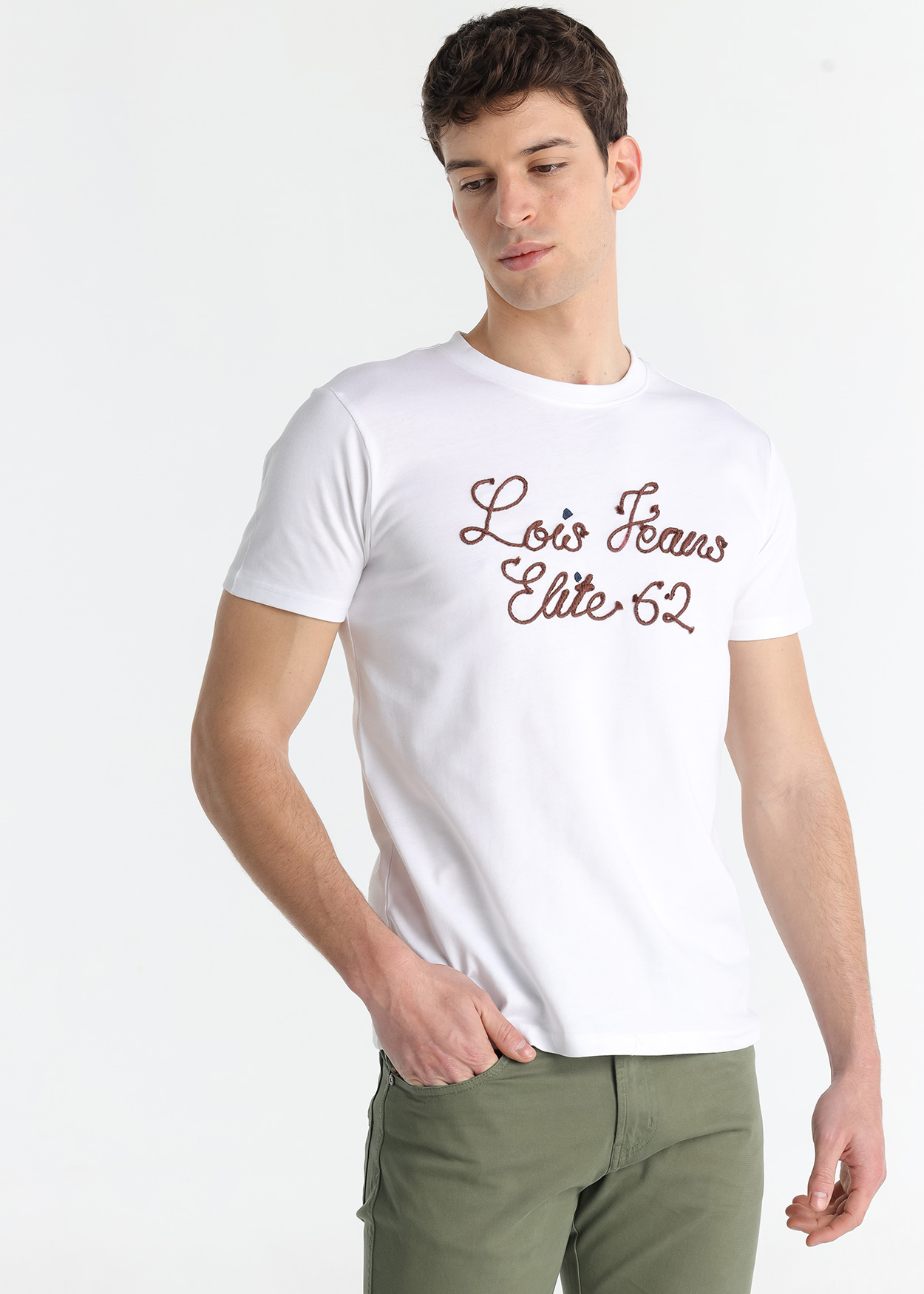 T-Shirt Homem Branco