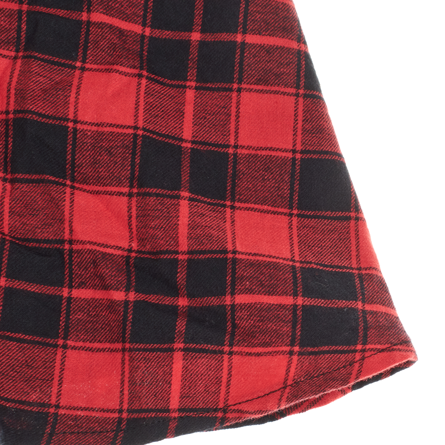 Vestido de Xadrez Menina Vermelho