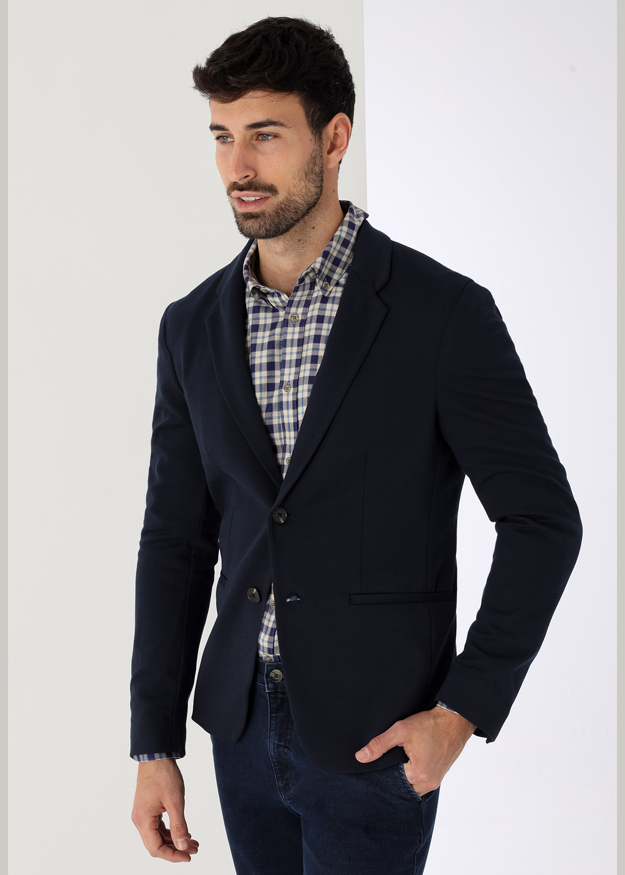 Blazer Casual Azul