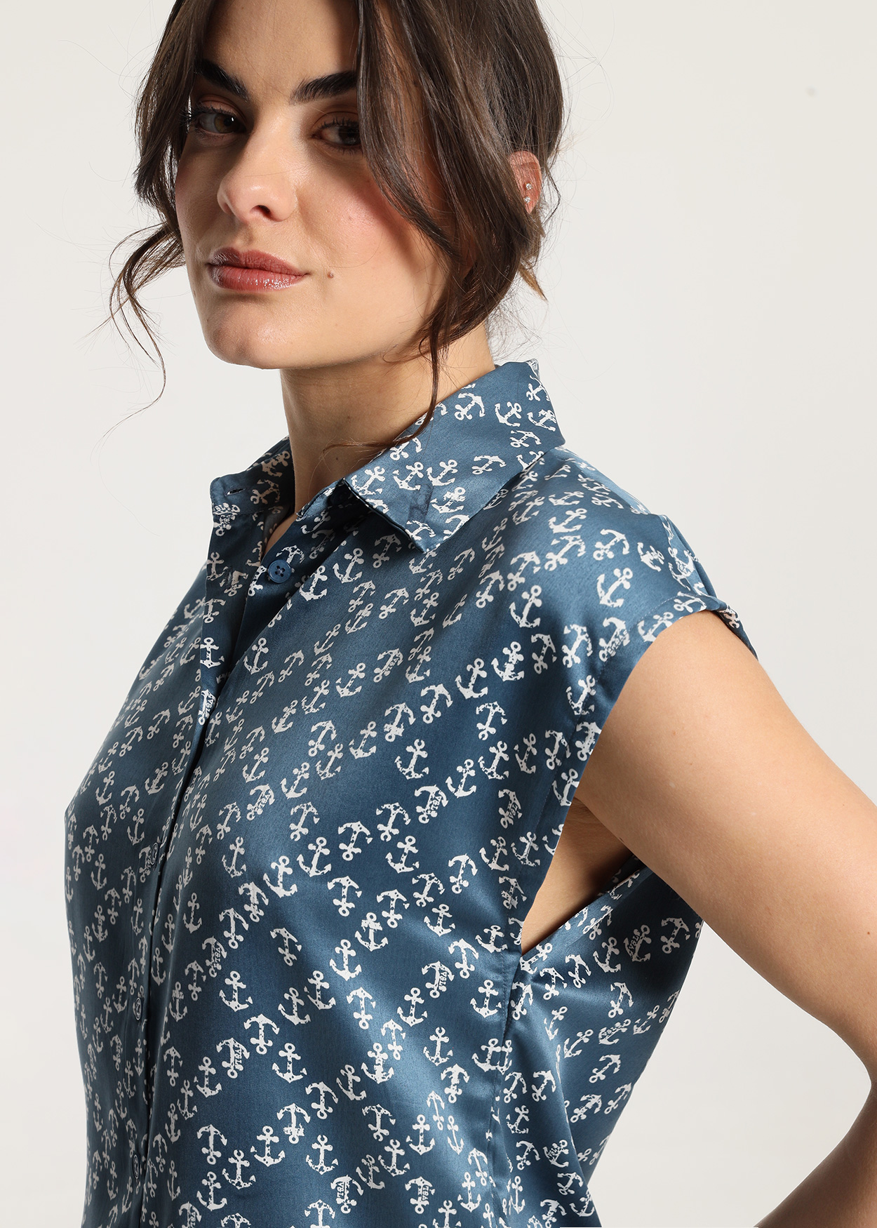 Camisa Senhora Multicolorido