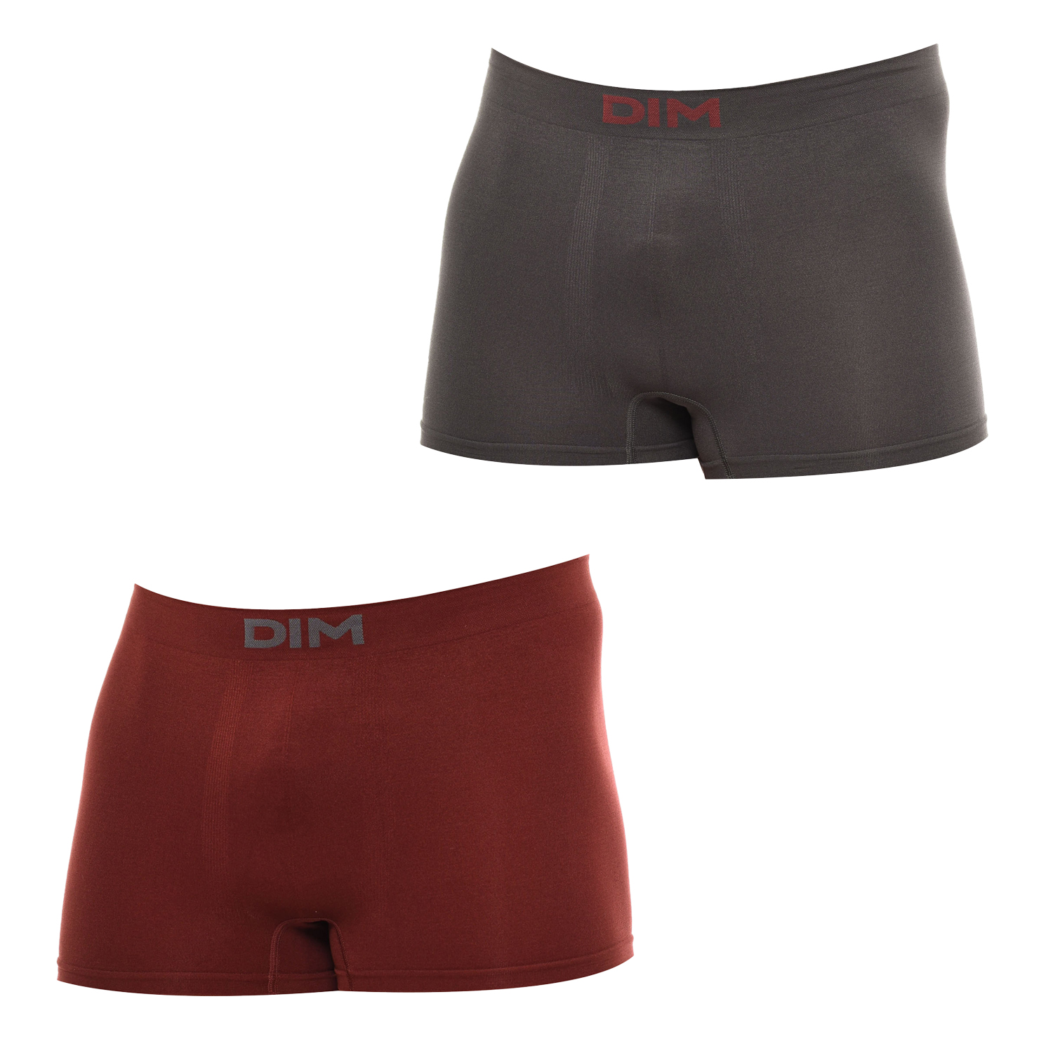 Pack 2 Boxers Homem Vermelho e Cinzento