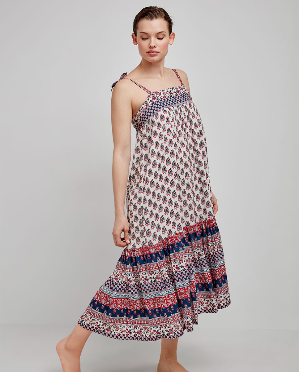 Vestido Longo MultiCor