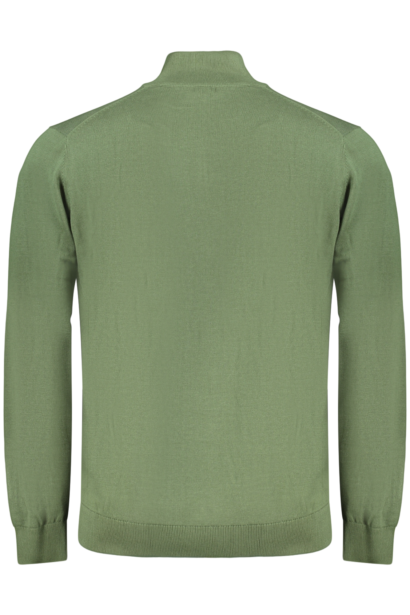 Cardigan com fecho Verde