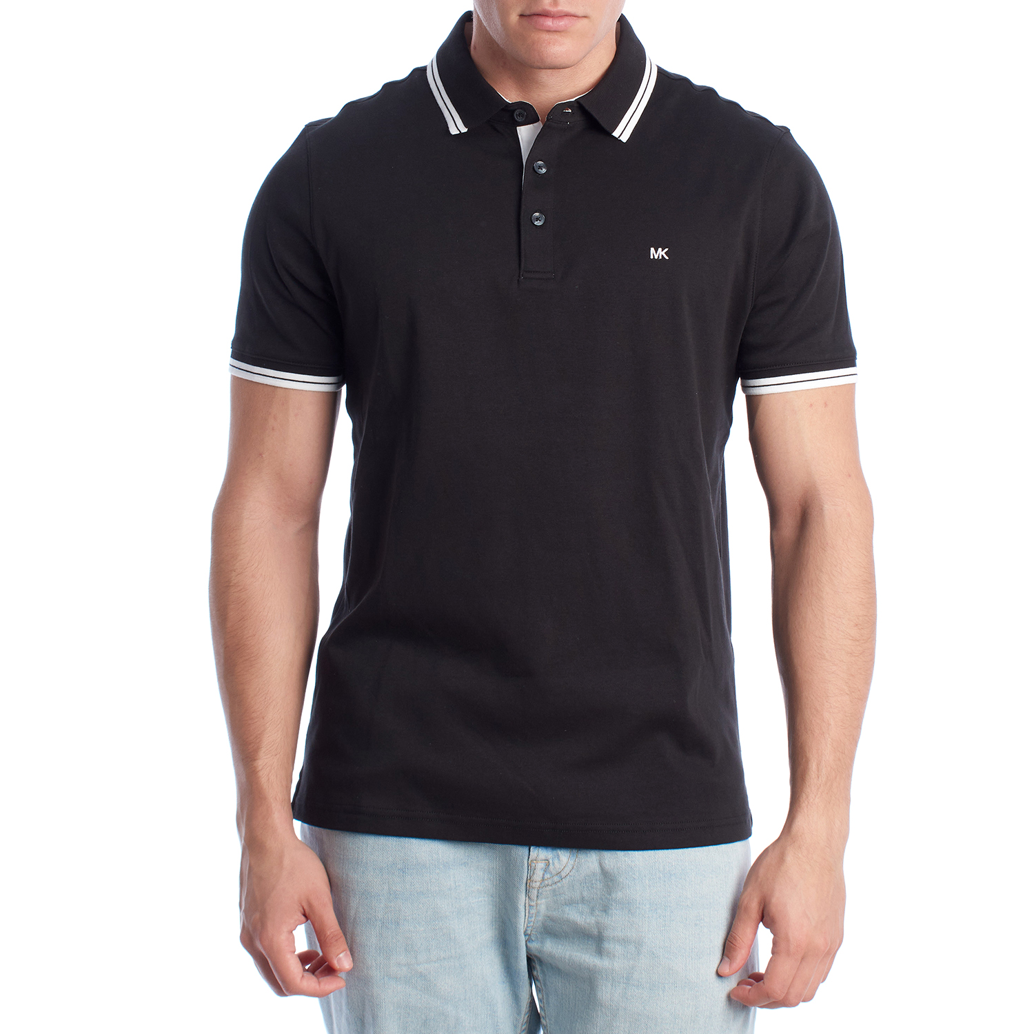 Pólo Homem Short Sleeve Preto