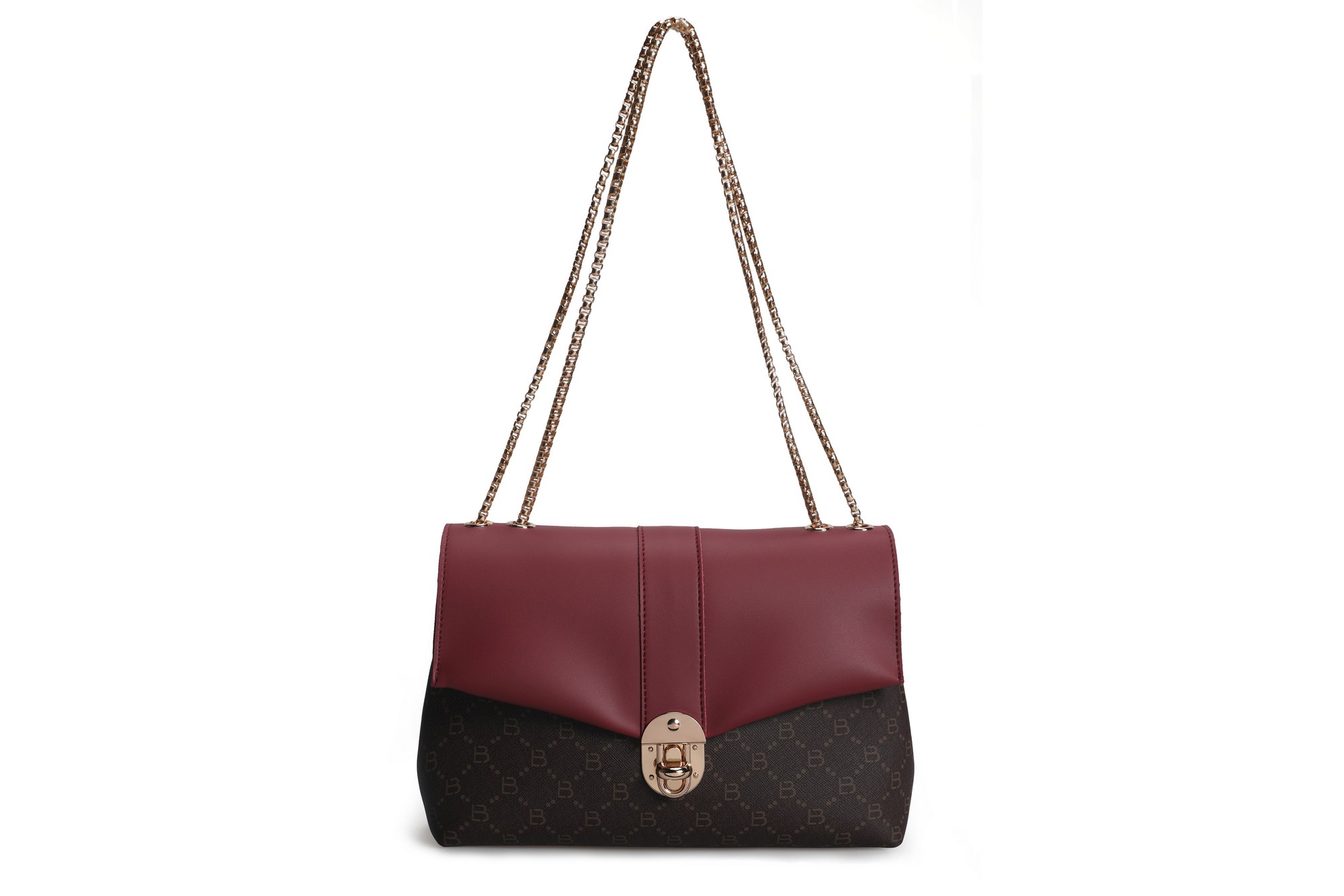 Mala de Ombro Castanho