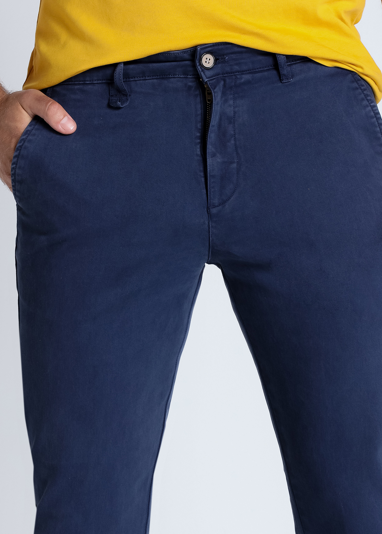 Calça Chino Slim Fit Azul