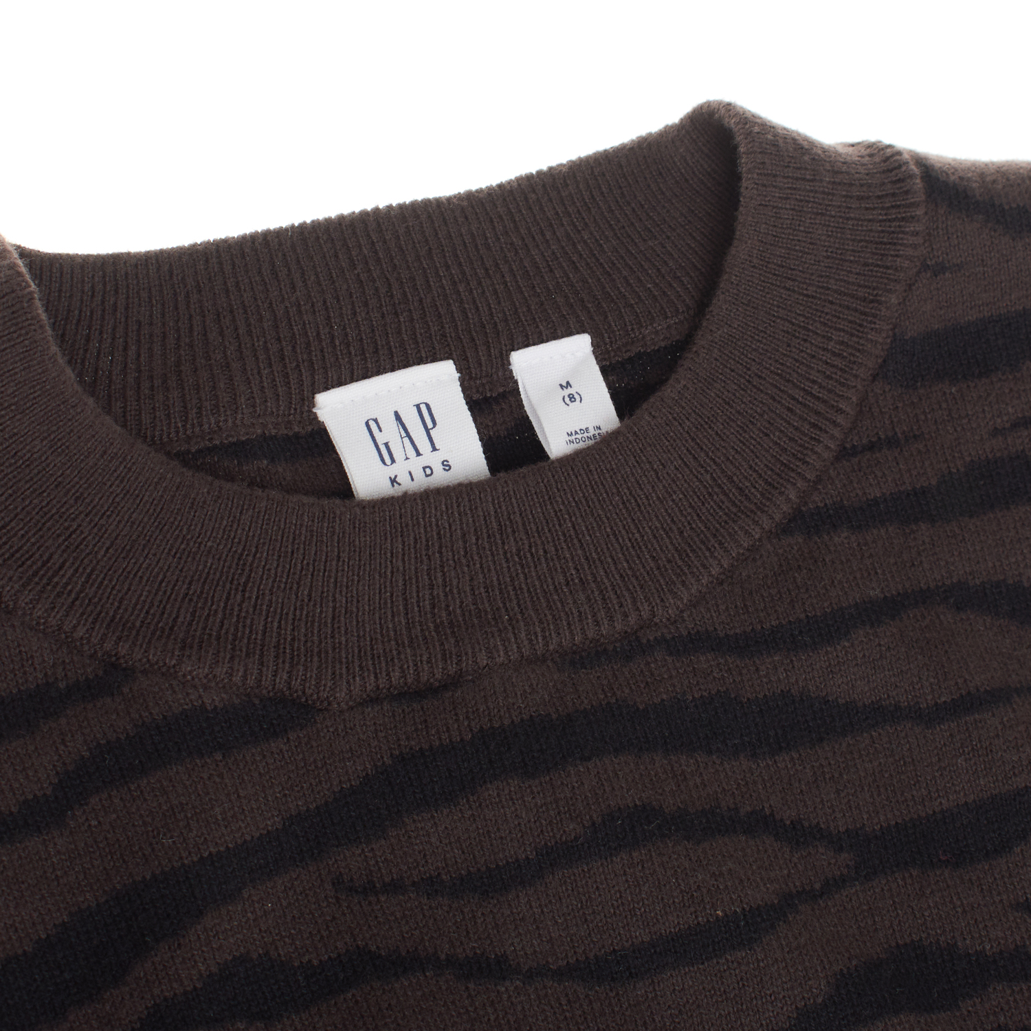 Camisola de Malha Menina Castanho