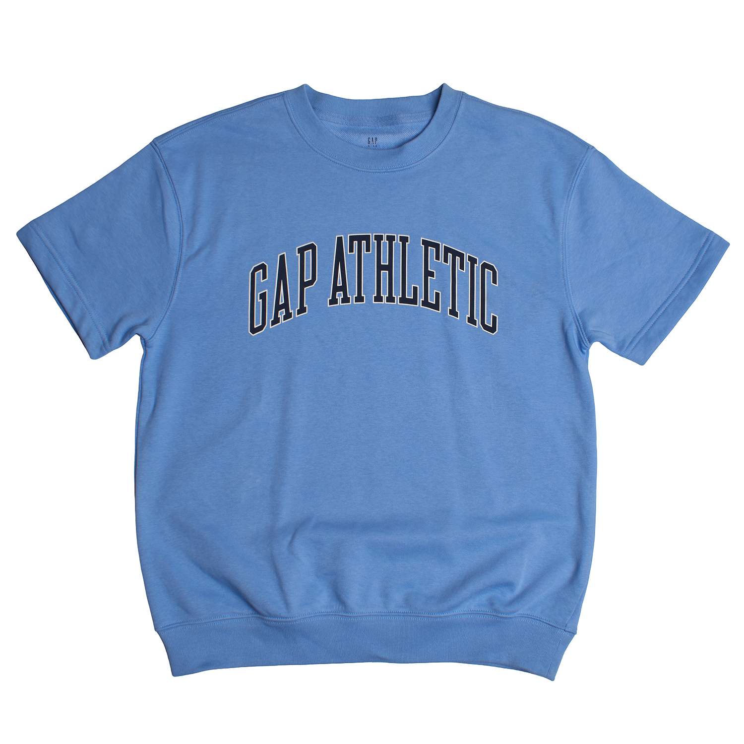 Sweatshirt de manga curta Menino Azul