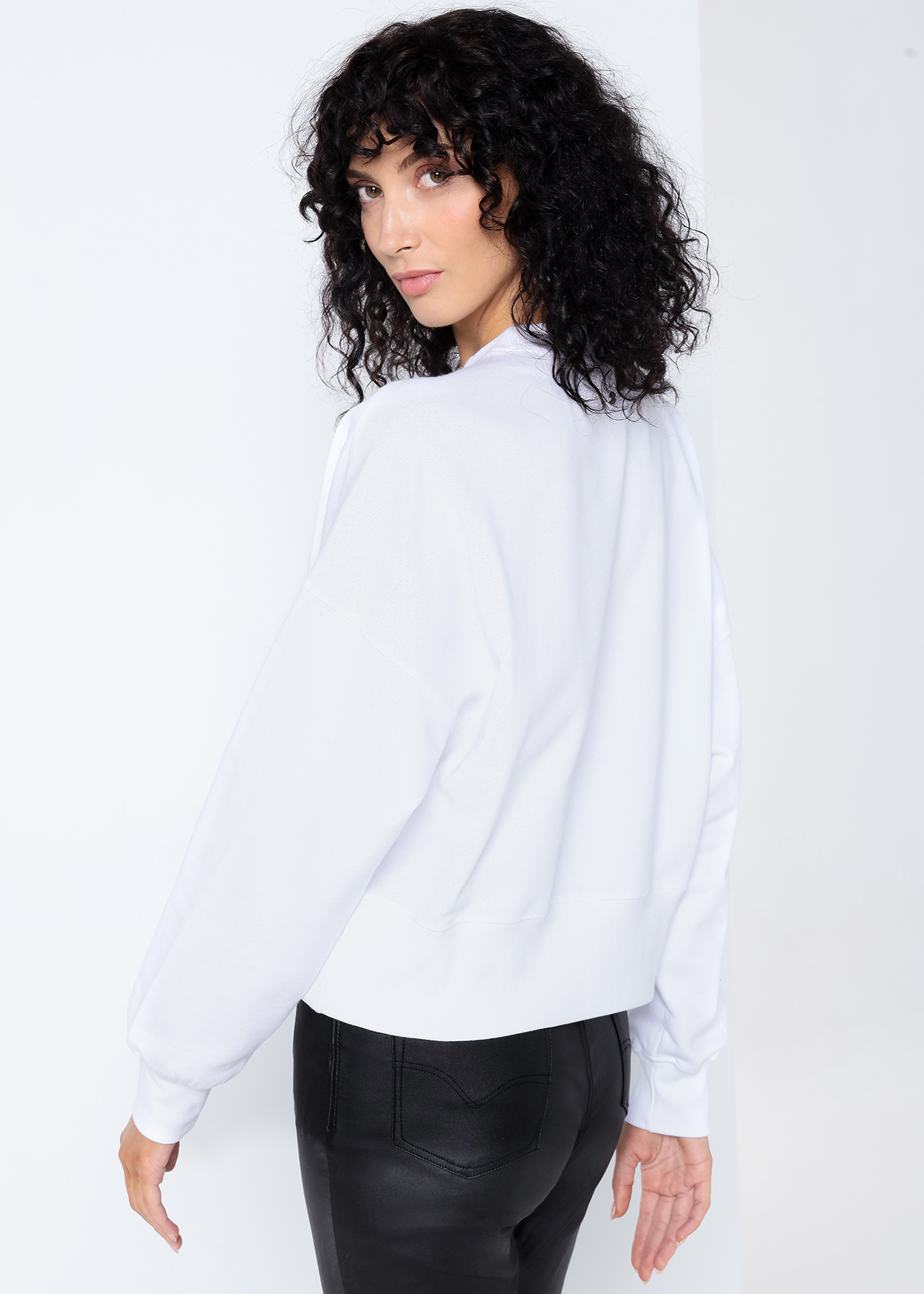 Sweatshirt Senhora Branco