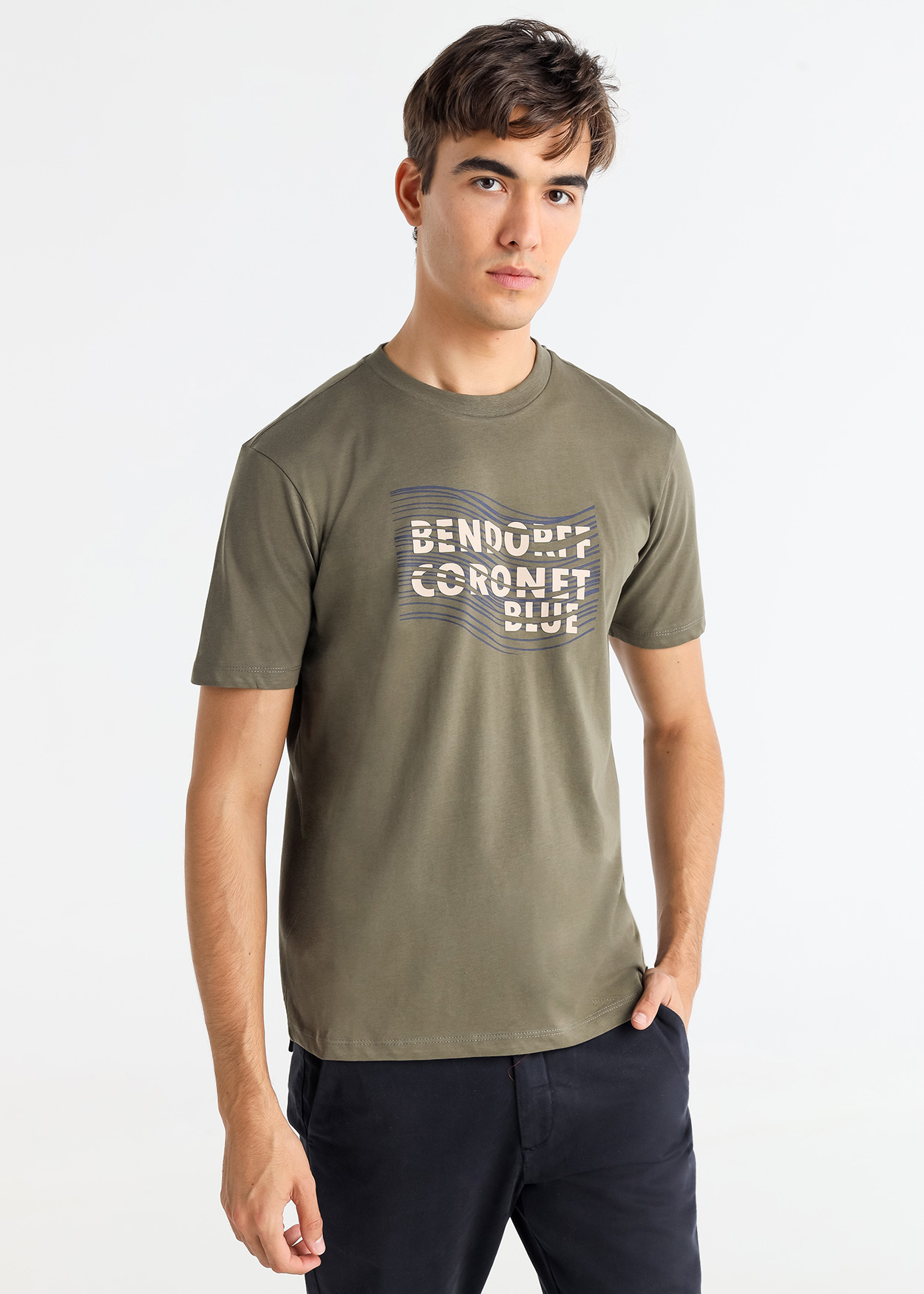 T-Shirt em movimento Verde