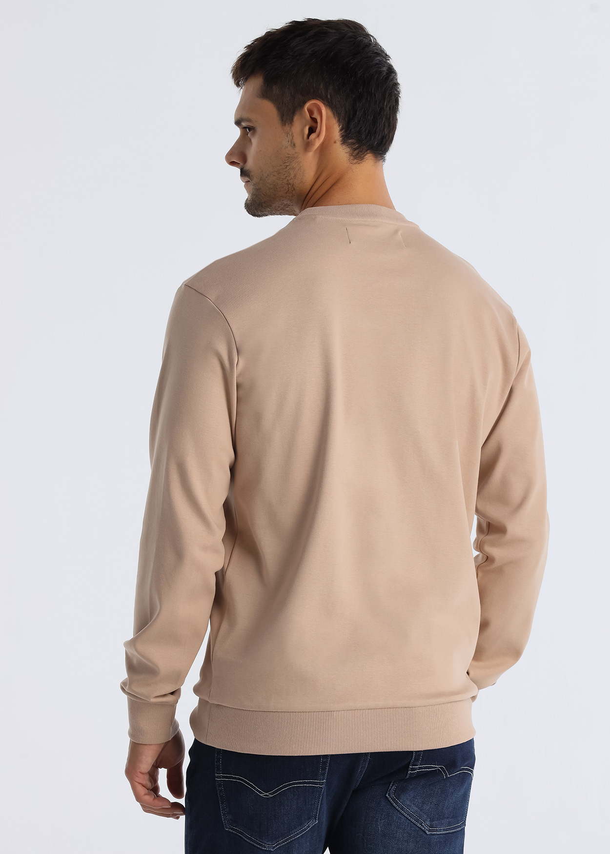 Sweatshirt Homem Castanho