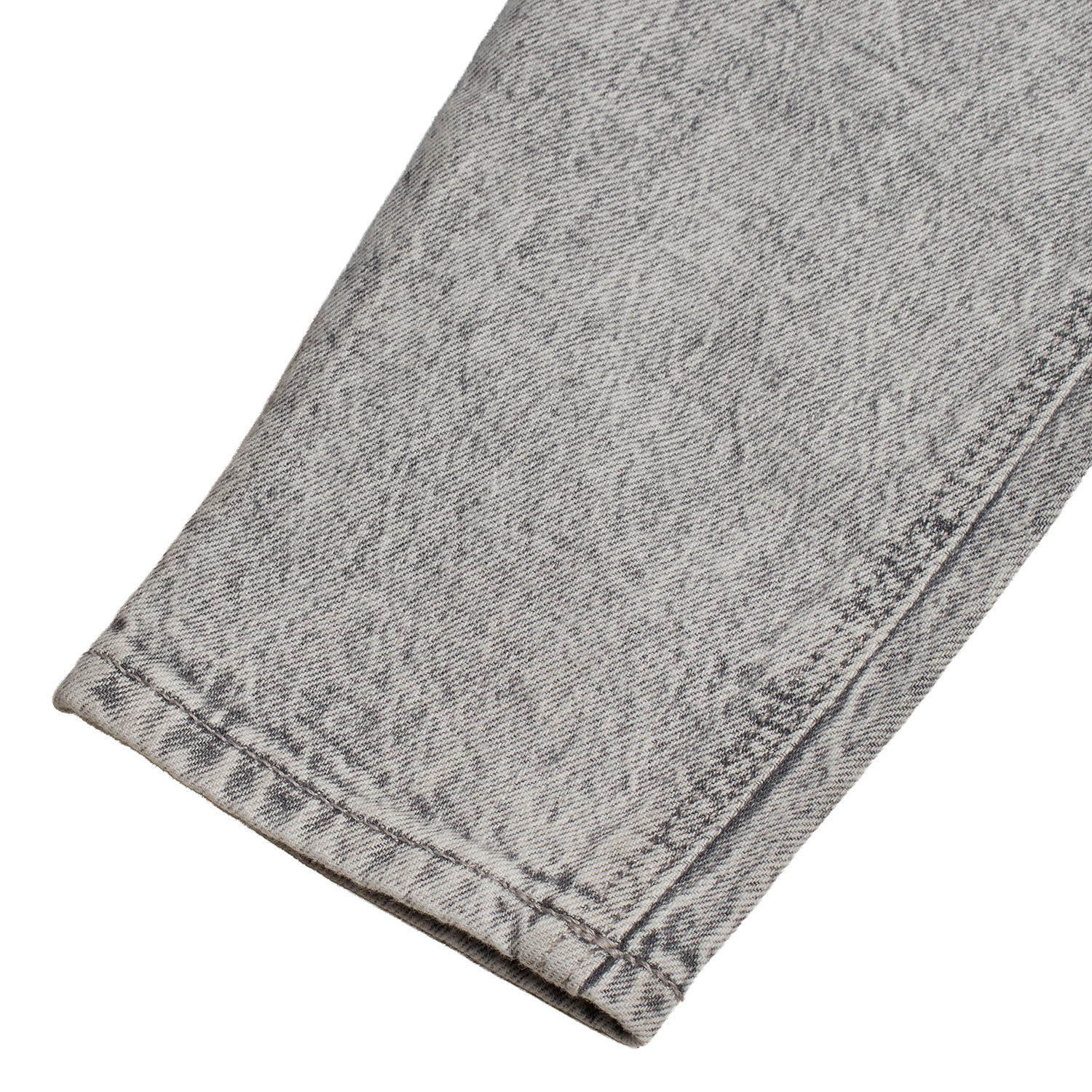 Calças de Ganga Mom Menina Cinzento