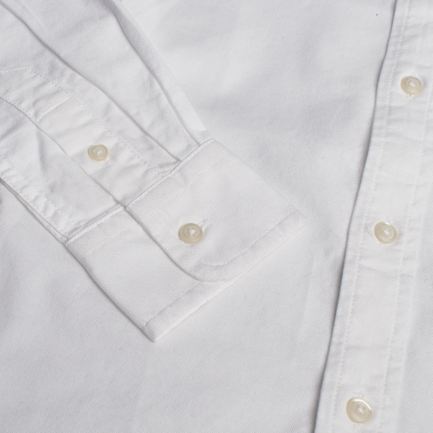 Camisa manga comprida Oxford Menino Branco