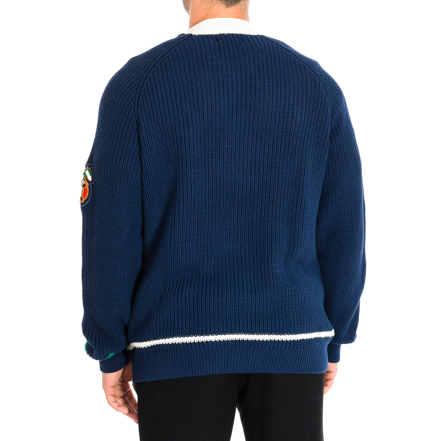 Cardigan Homem Azul Marinho