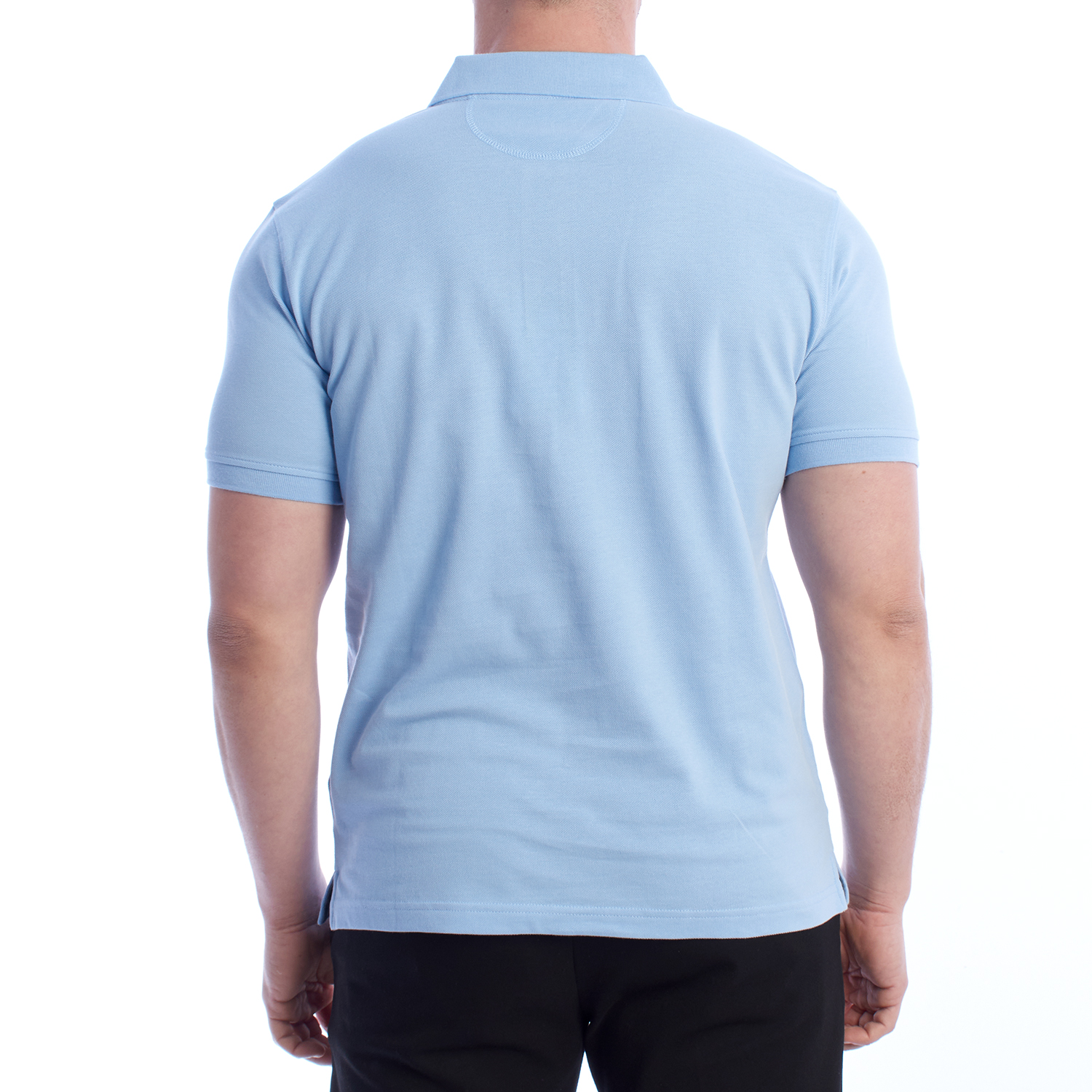 Pólo Homem Azul Claro