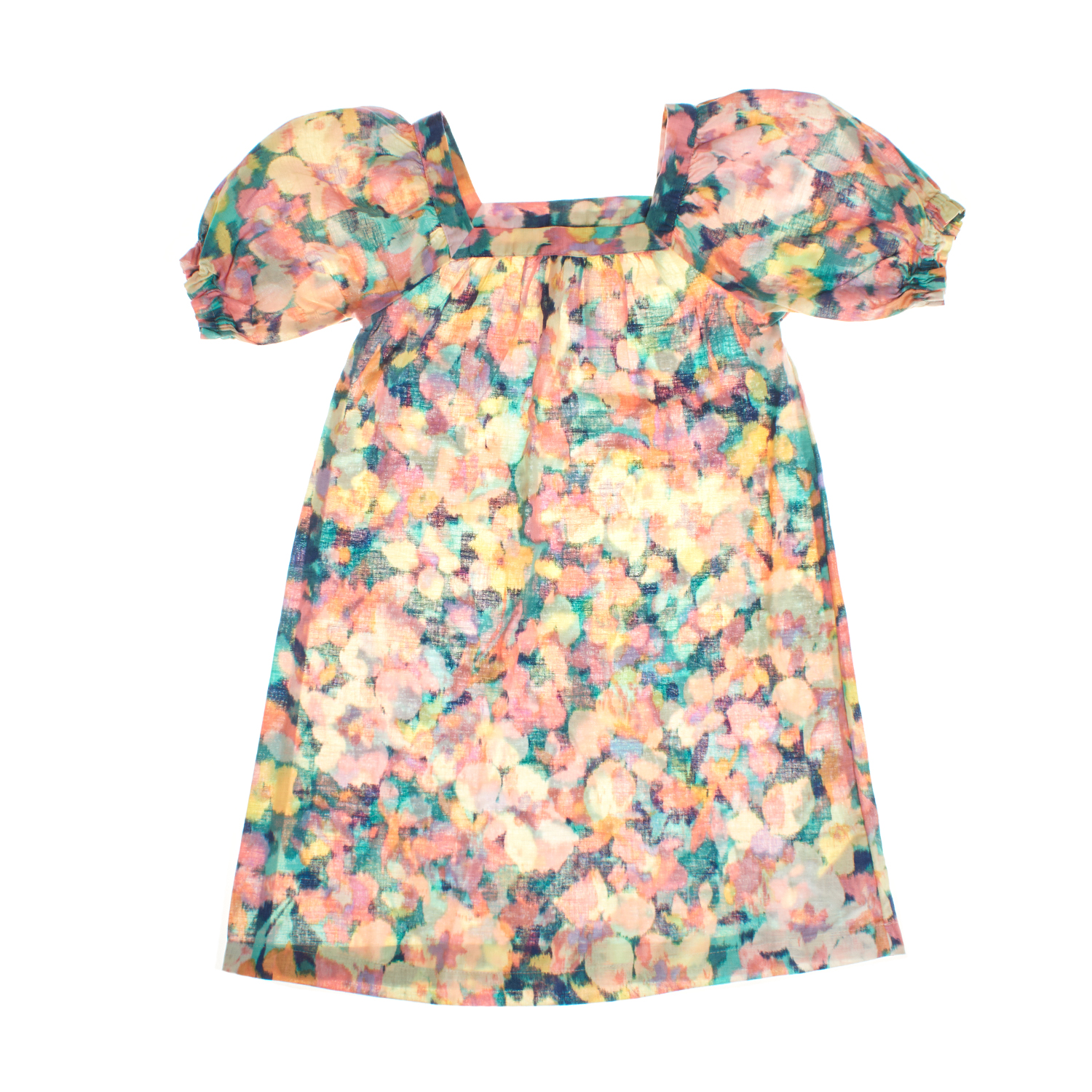 Vestido Floral Menina MultiCor