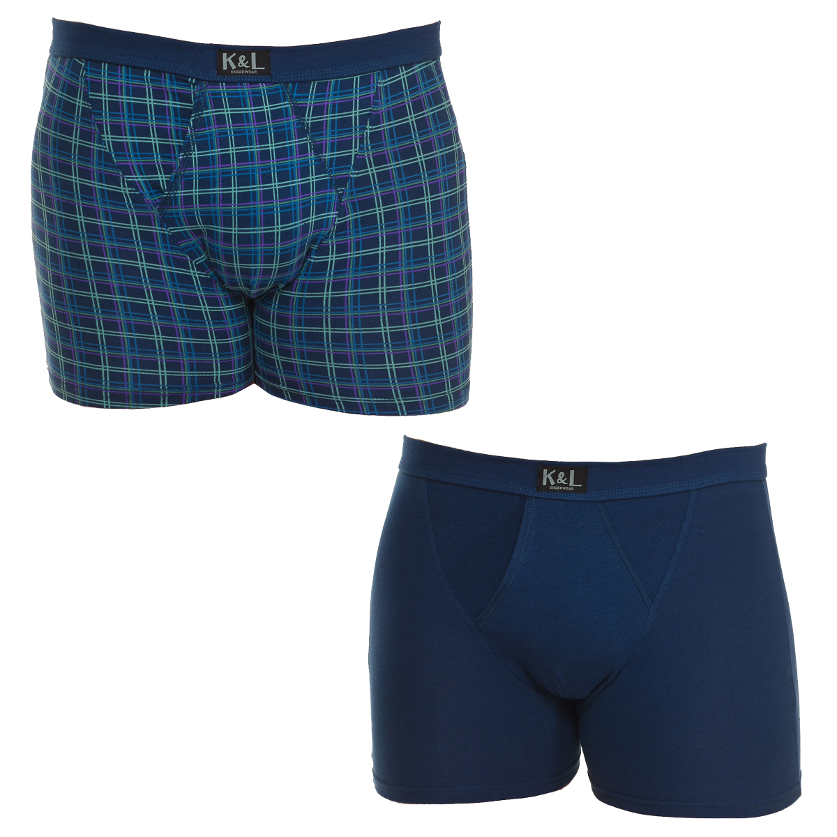 Pack 2 Boxers Azul-Verde