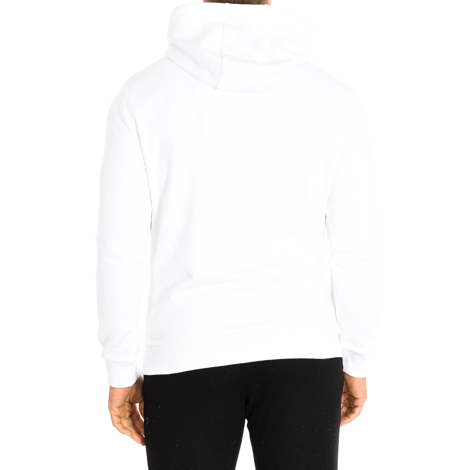 Sweatshirt com Capuz Homem Branco