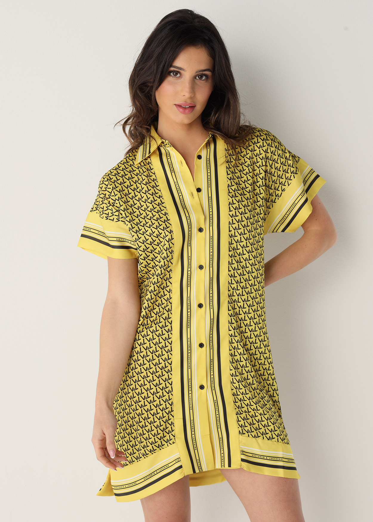 Vestido Senhora Amarelo