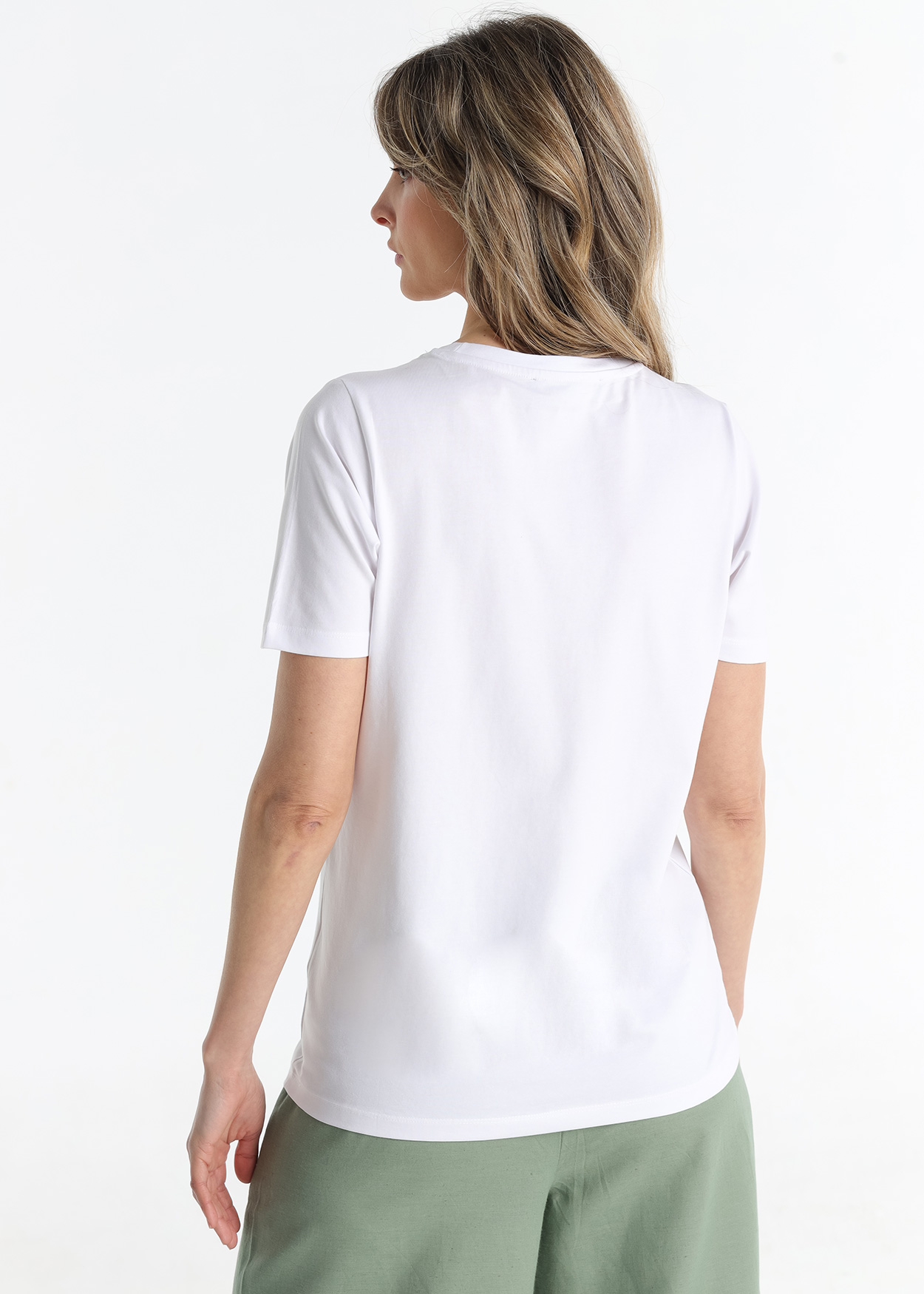 T-Shirt Senhora Branco