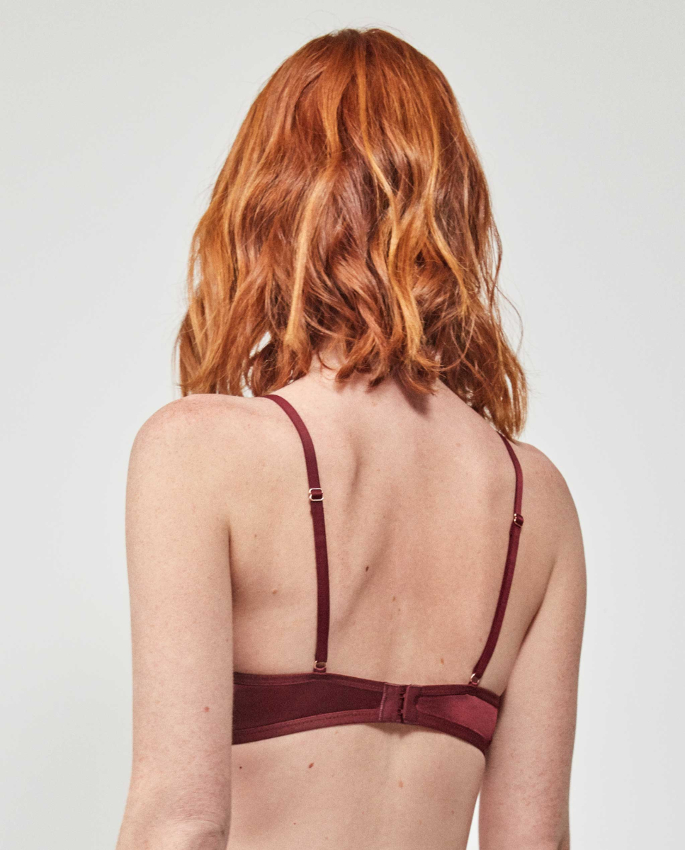 Soutien com aro e bojo Vermelho